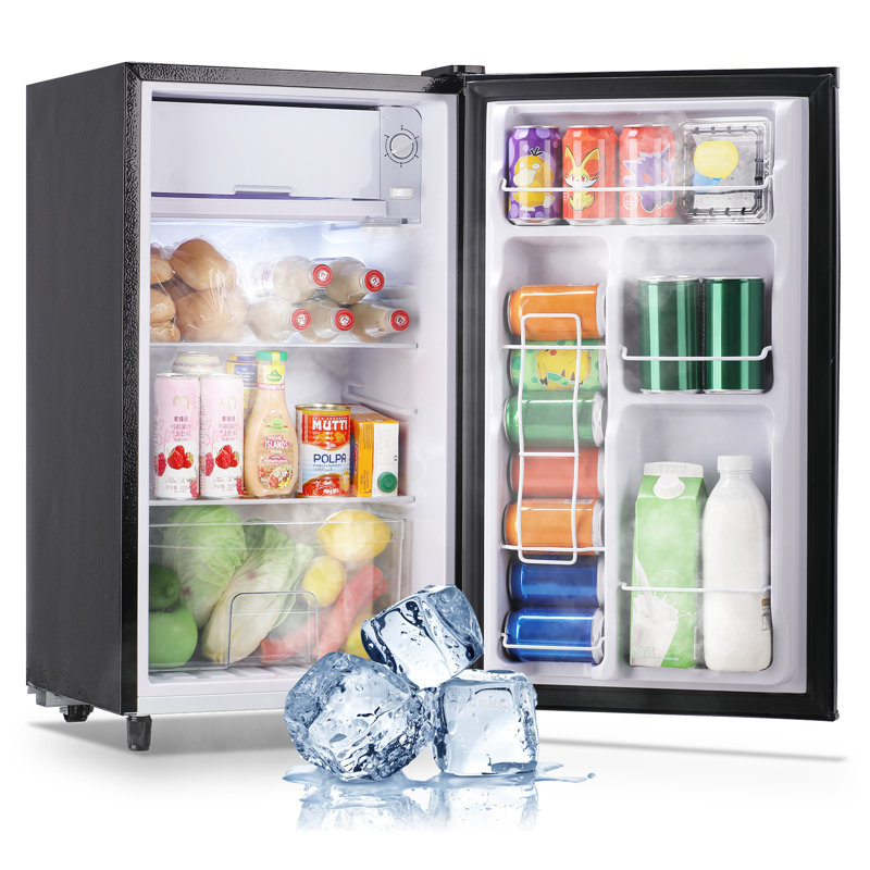 WANAI 3.2 Cubic Feet Mini Fridge Small Refrigerator for Dorm